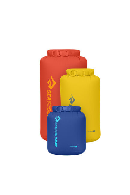 Sea to Summit Lightweight Dry Bag Set, 3L/5L/8L, Multi Color