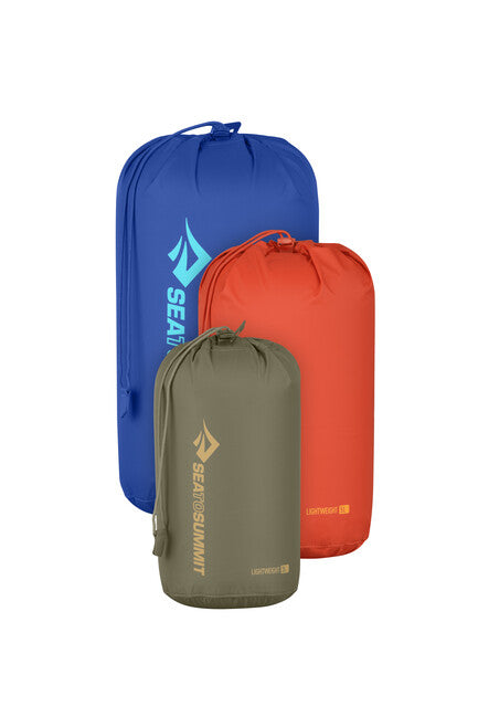 Sea to Summit Lightweight Dry Bag Set, 3L/5L/8L, Multi Colour