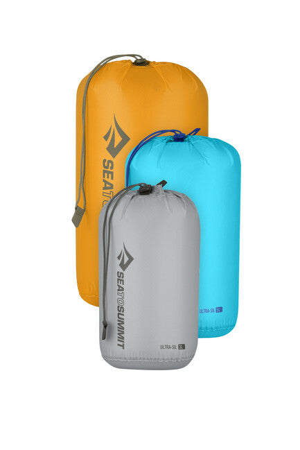 Sea to Summit Ultra-Sil Dry Bag Set, 3L, 5L, 8L, Multi Colour