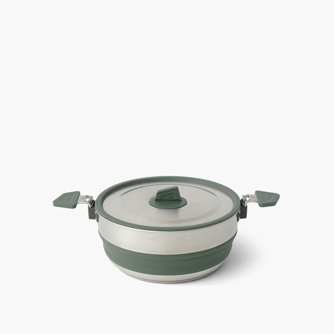 Sea to Summit Detour Collapsible Stainless Steel Pot, 3L