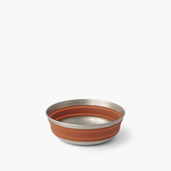 Sea to Summit Detour Stainless Steel Collapsible Bowl, Brown, M