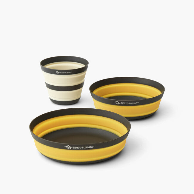 Sea to Summit Frontier UL Collapsible Dinnerware Set, 3-piece, 1p