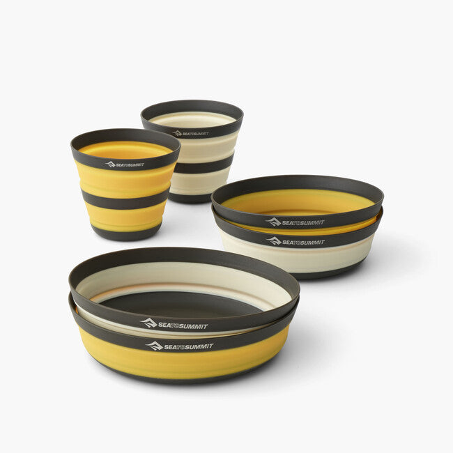 Sea to Summit Frontier UL Collapsible Dinnerware Set, 6-piece, 2-person