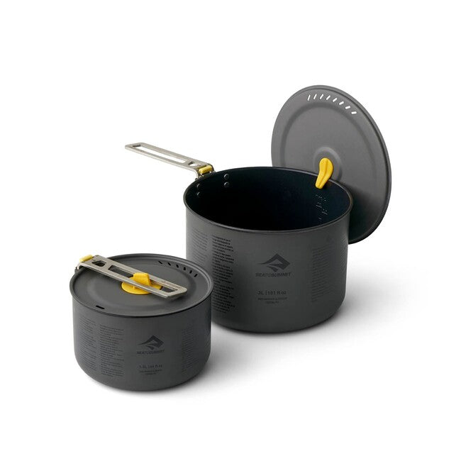 SEA to Summit Frontier UL Pot Set, 1.3L, 3L, 2-Person