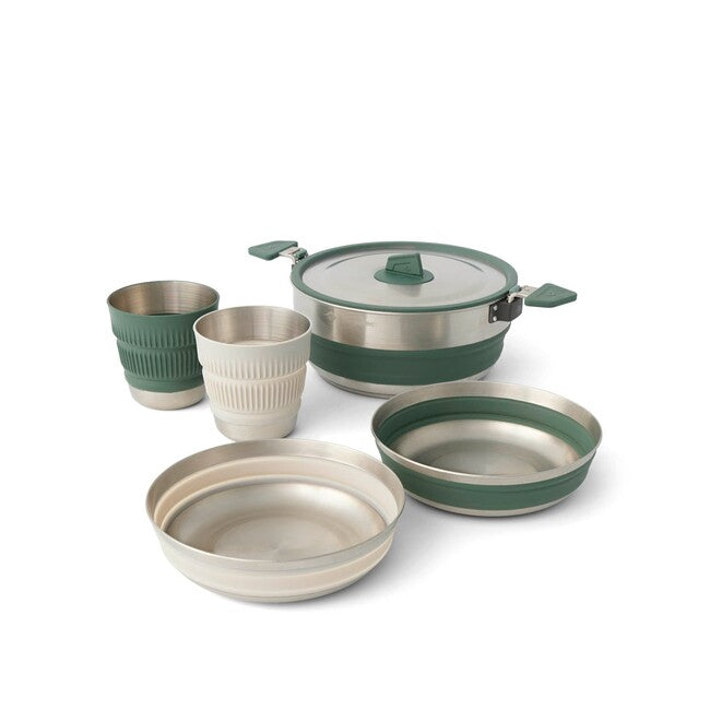 Sea to Summit Detour Cooking Set, 3L, 5 pieces, 2 people