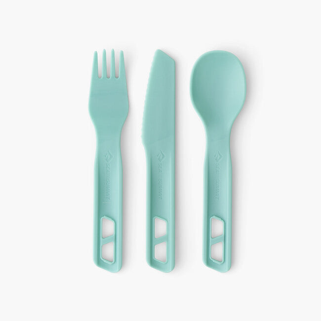 Sea to Summit Passage Cutlery Set, Blue, 3pcs