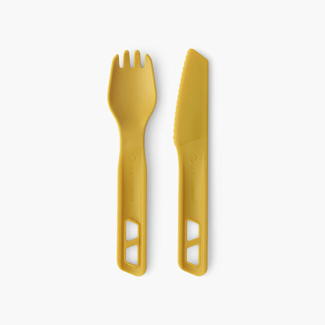 Sea to Summit Passage Cutlery Set, Yellow, 2pcs