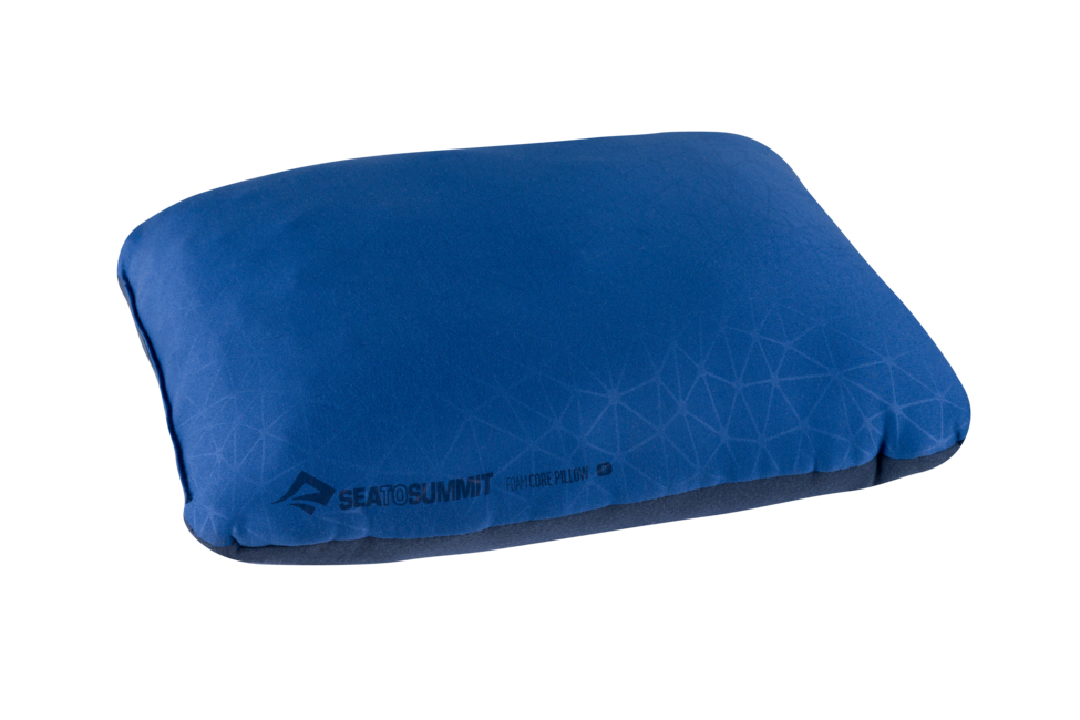 Sea to Summit Foam Core Pillow, Regular, Navy Blue