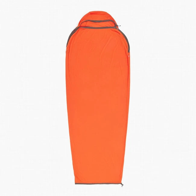Sea to Summit Reactor Extreme Sleeping Bag Liner, Comfort, Orange
