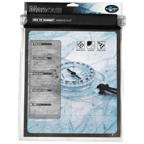 Sea to Summit Waterproof Map Case, Large, Clear