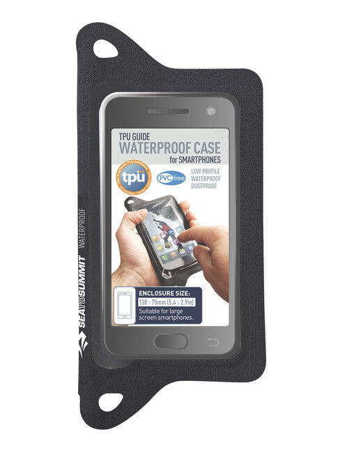 Sea to Summit TPU Guide Phone Dry Bag, Black