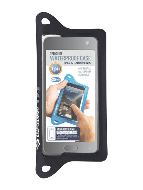 Sea to Summit TPU Guide Phone Case, XL, Black