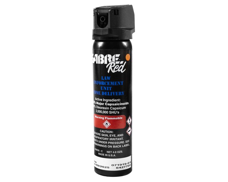 Security Equipment Corporation Sabre Red MK-4 Cone Defense Spray, Pepper, 118ml