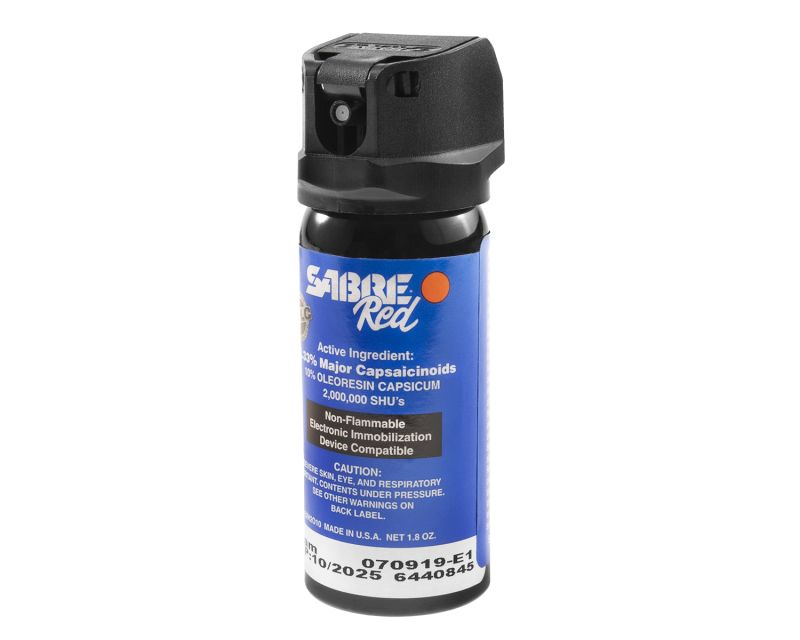 Security Equipment Corporation Sabre Red MK2 Crossfire Defense Spray, Pepper - Foam 45ml