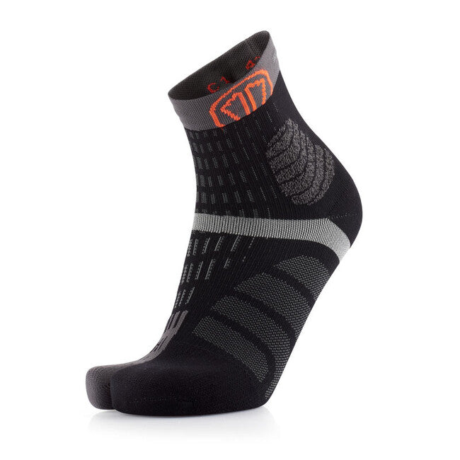 Sidas T-Free Trail Socks, Black/Grey