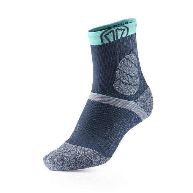 Sidas Trail Protect Socks, Grey/Turquoise