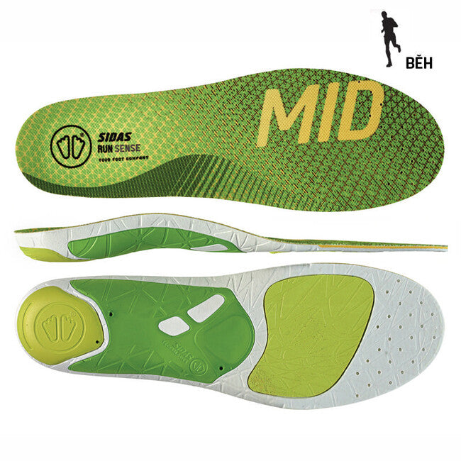 Sidas Run 3Feet Sense Mid Insoles
