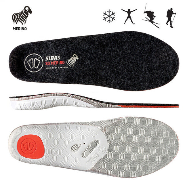 Sidas Winter 3D Merino Insoles
