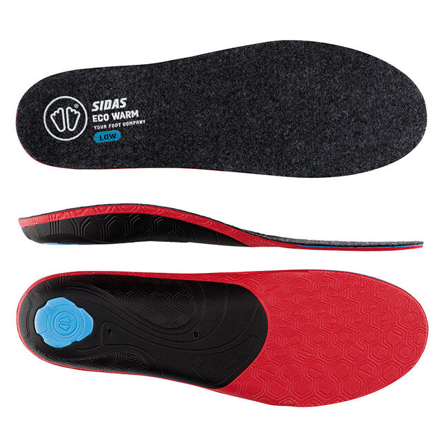 Sidas 3Feet Eco Warm Low Insoles with Support