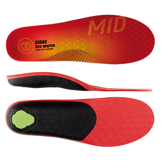 Sidas 3Feet Eco Winter Mid Insoles with Support