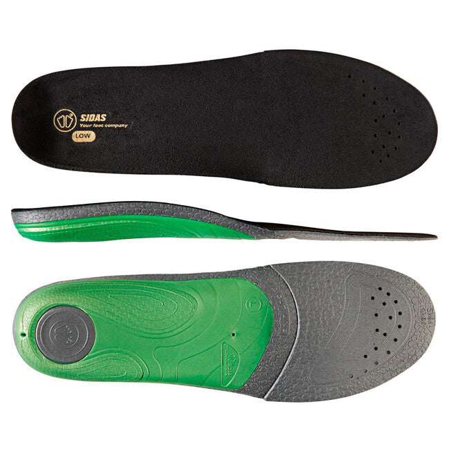 Sidas 3Feet Slim Low Insoles with Support