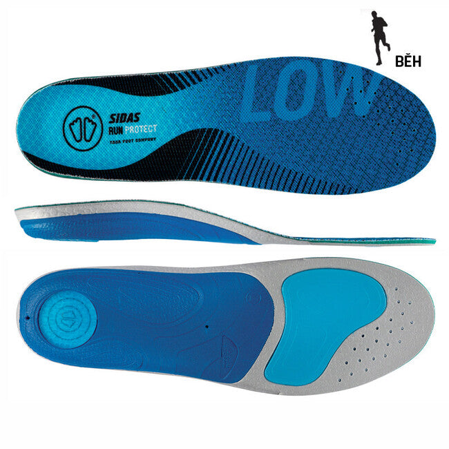 Sidas Run 3Feet Protect Low Insoles with Support