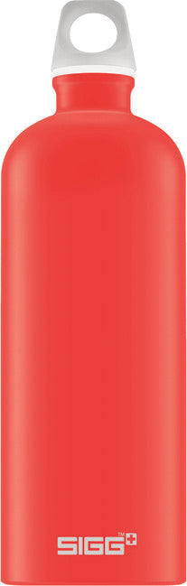 SIGG Lucid Touch Hlíniková fľaša na pitie 1,0 l šarlátová