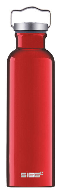 SIGG Original Hlíniková fľaša na pitie 0,75L červená