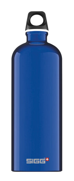 SIGG Traveller Aluminum Bottle 1L, Navy Blue