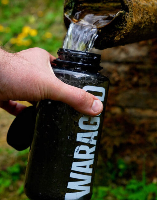 WARAGOD Sigyn Sports Bottle 1000ml, Black