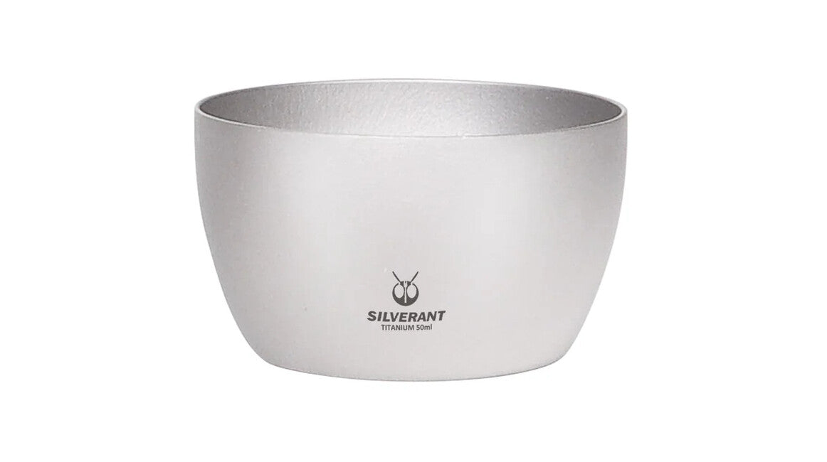 Silverant Dvojstenný titánový pohárik 50 ml, panák