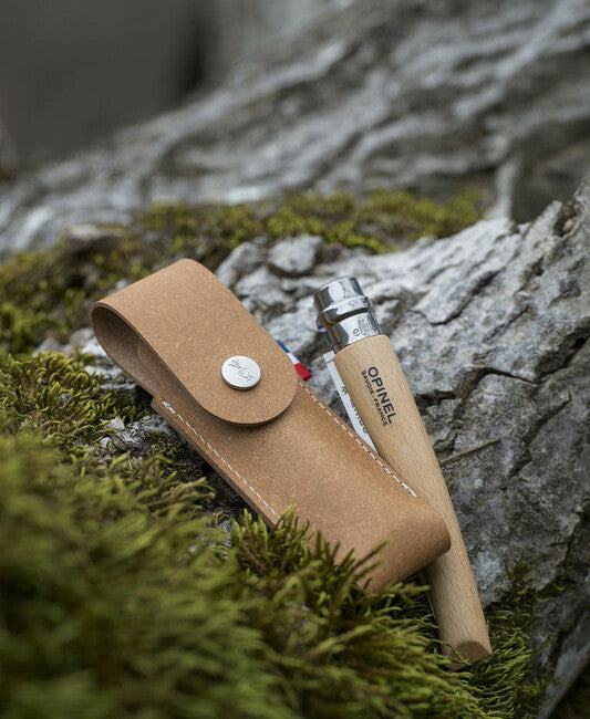 Opinel Simple Knife Sheath 2024, Regenerated Leather