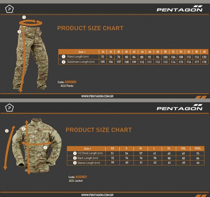 Pentagon ACU Rip-Stop Set, UCP Digital