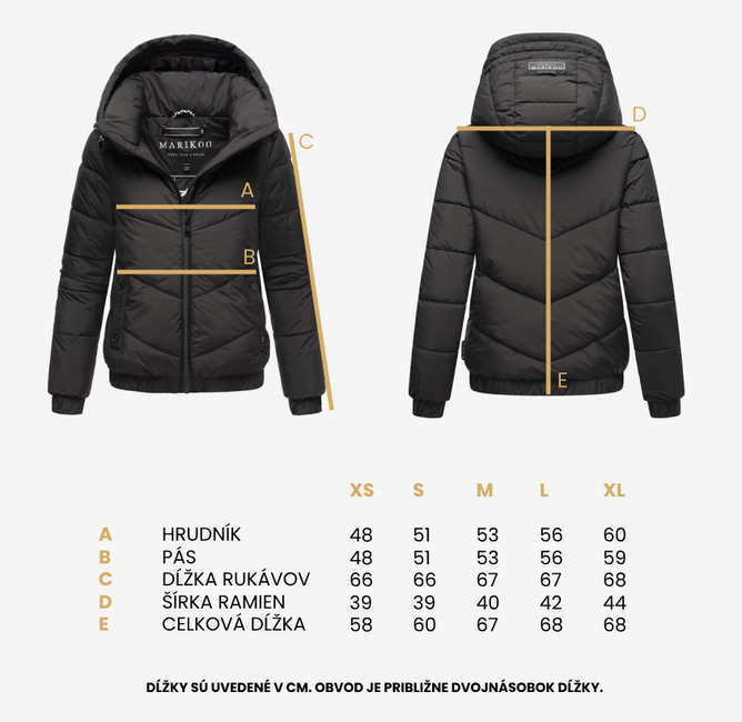 Marikoo Nayanaa Women's Short Winter Jacket with Hood