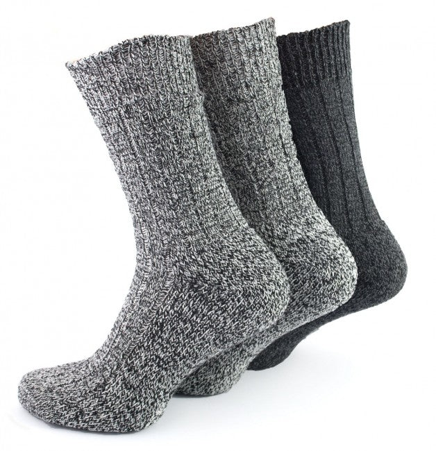 O&T Scandinavian Socks 3 pairs, wool