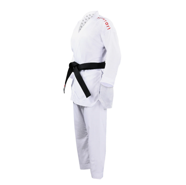 Fight Art Sempai KA WKF Kimono 120g, Red Embroidery