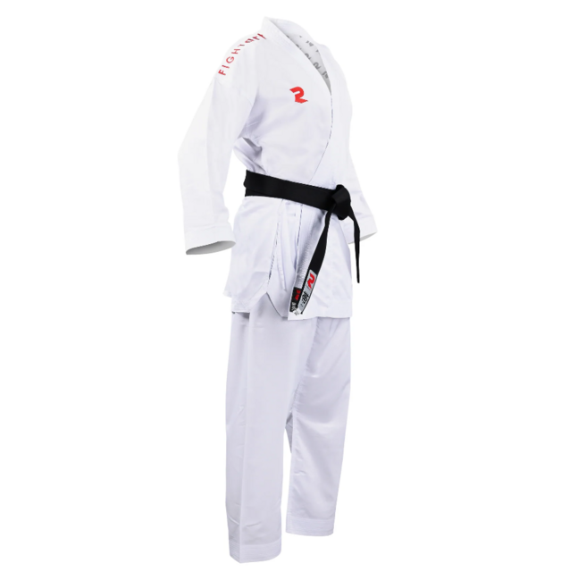 Fight Art Sempai KA WKF Kimono 120g, Red Embroidery