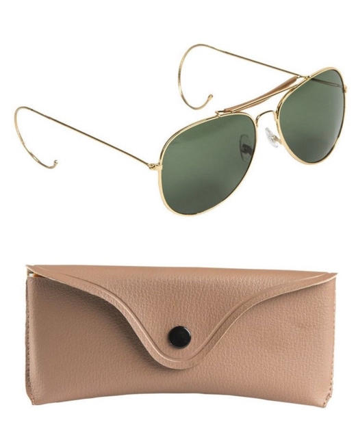 Mil-Tec Air Force Sunglasses, Dark Green