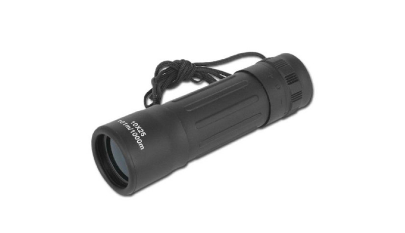 Mil-Tec monokulár 10x25, čierny