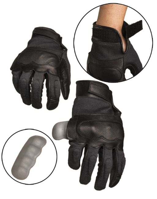 Mil-Tec Tactical Leather/Kevlar Gloves