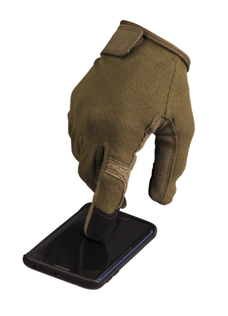 Mil-Tec Touch Tactical Gloves, Olive