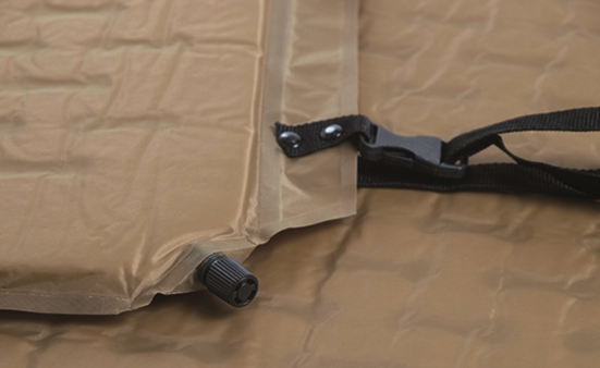 Mil-Tec Waffle Thermal Self-Inflating Mat, Coyote