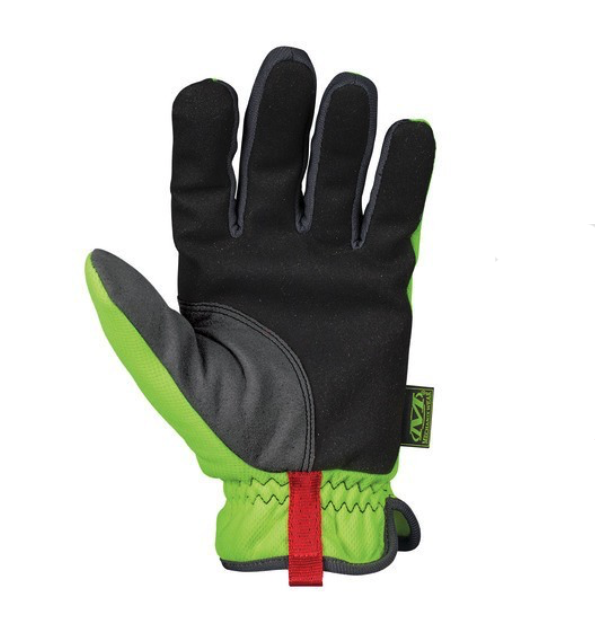 Mechanix Safety FastFit Gloves, Yellow Reflective