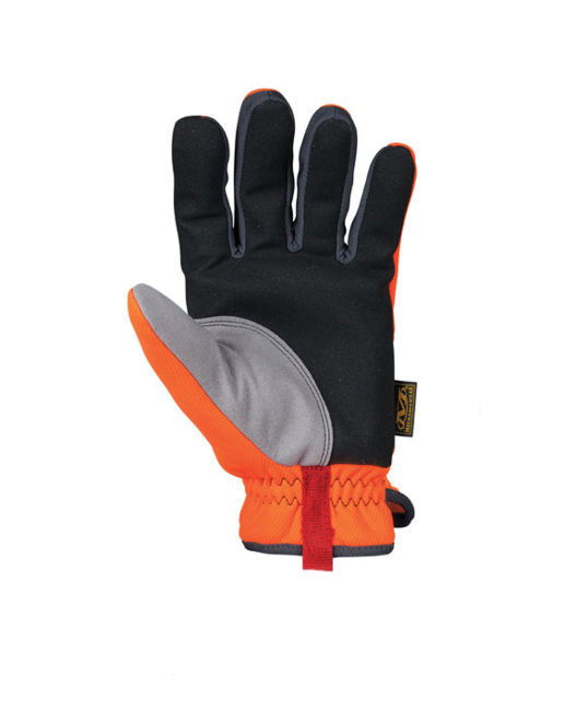 Mechanix Safety FastFit Gloves, Orange Reflective