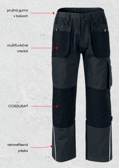 Rimeck nohavice Ranger pánske Cordura®, tmavomodré
