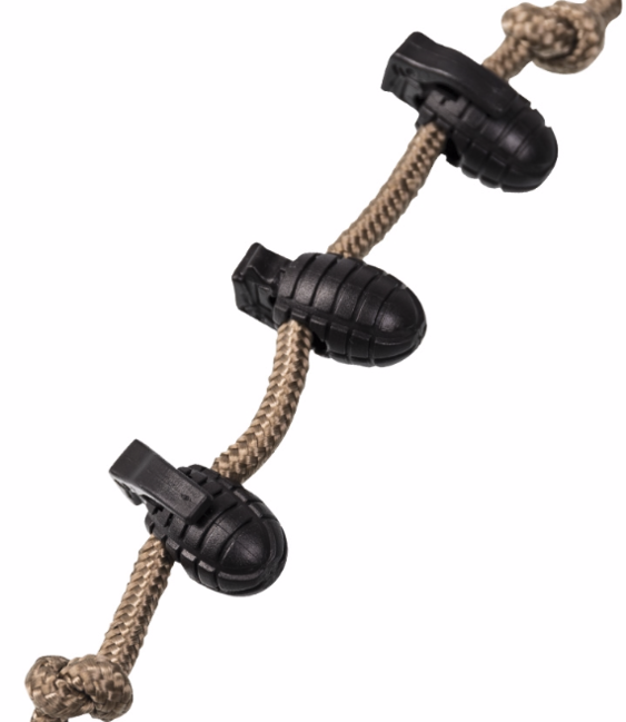 Mil-Tec Grenade Cord Ends 10pcs, Olive