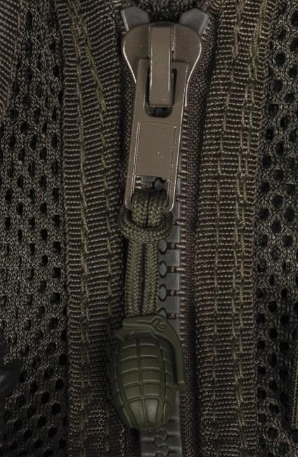 Mil-Tec Zipper Pulls Grenade 5pcs, Olive