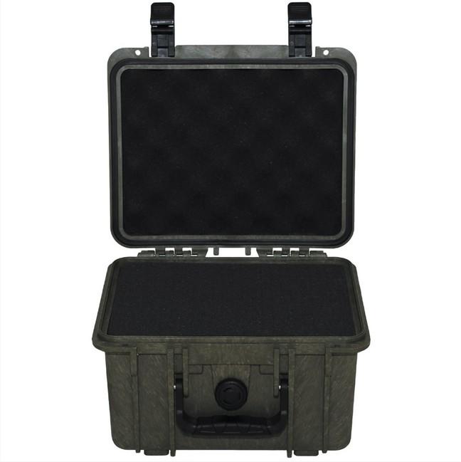 MFH Waterproof Plastic Box, Olive, 26.7 x 23.9 x 18 cm