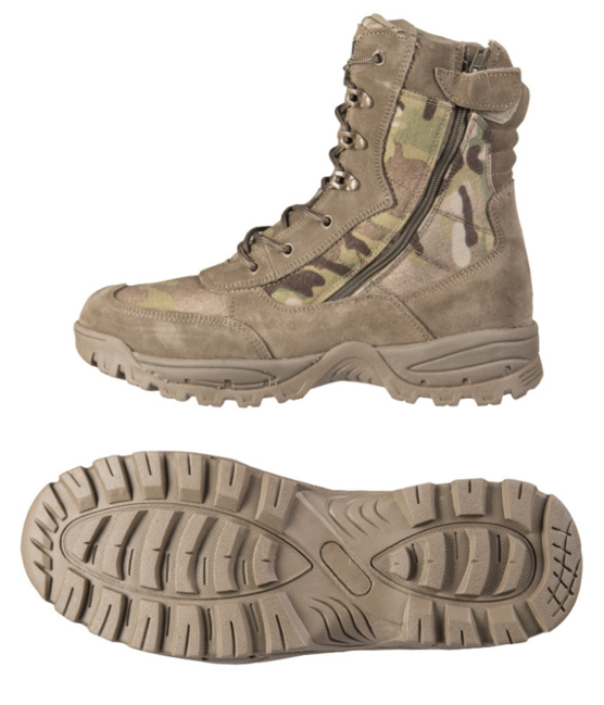 Mil-Tec Tactical Boots with Zip