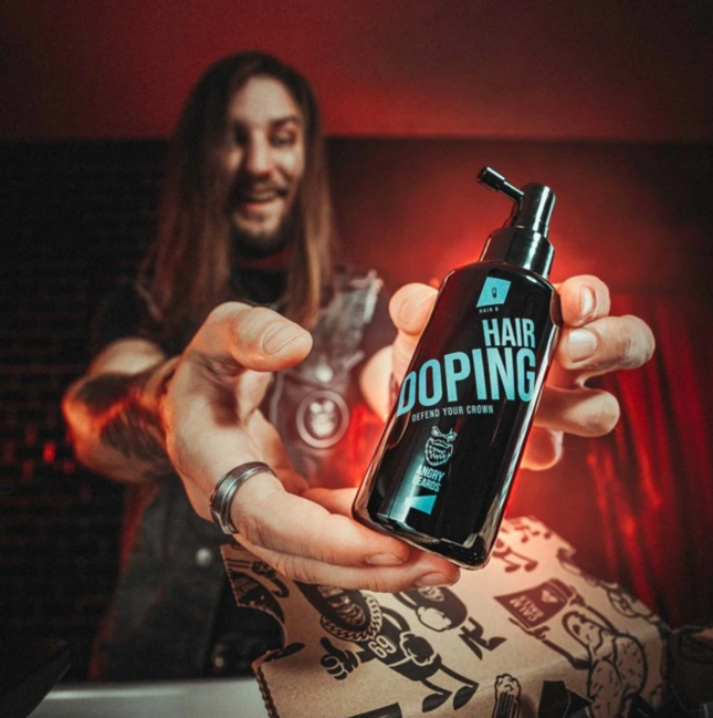 Angry Beards Hair Doping Παρασκεύασμα Ανάπτυξης Μαλλιών 120 ml